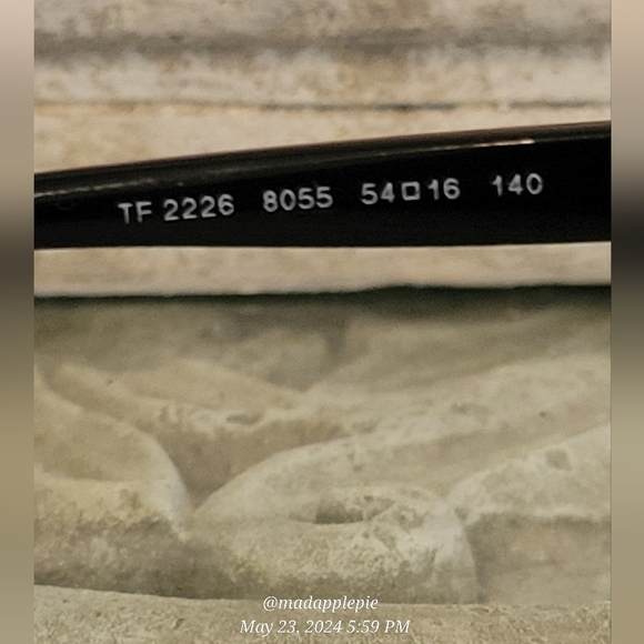 Tiffany & Co.  TF2226 Perscription Frames Only T Logo Luxury Designer Celeb #99 - Picture 9 of 13